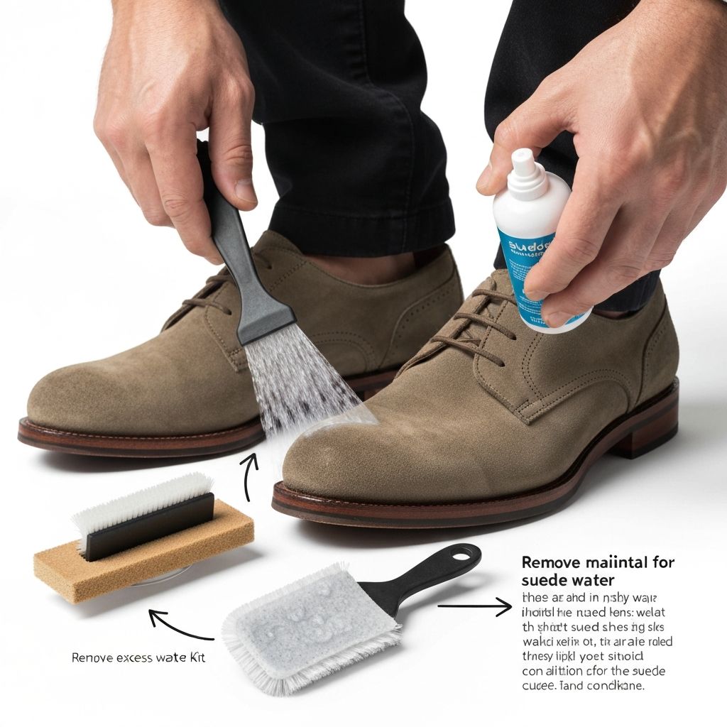 Did your suede get wet? Discover what happens and how to avoid irreversible damage